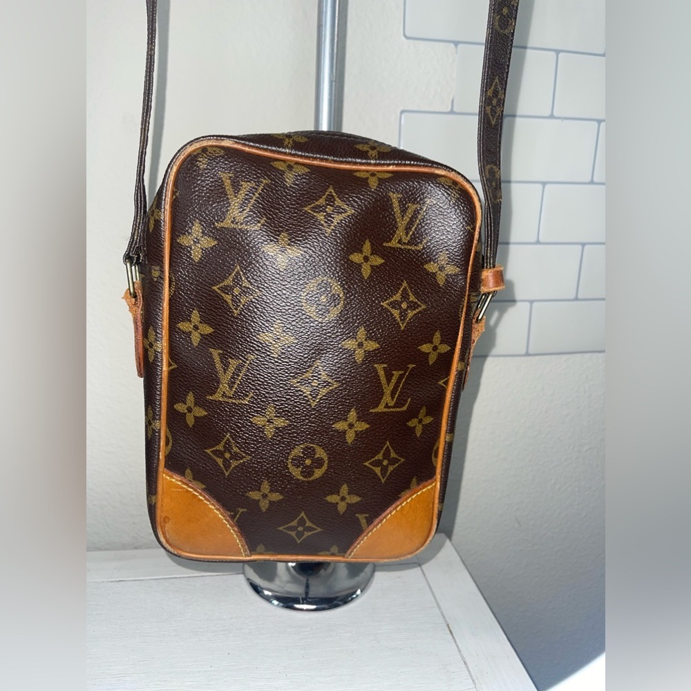 Authentic Louis Vuitton Monogram Danube Mini Leather Crossbody - Picture 12 of 12